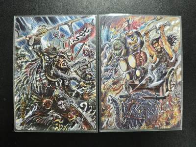 天玑星卡拍第224期《9.2周三截拍》持续收拍收评中 满赠卡需备注 - 卡有江湖 不二猿 兵主蚩尤 轩辕黄帝 123 004/200 粗闪 两张