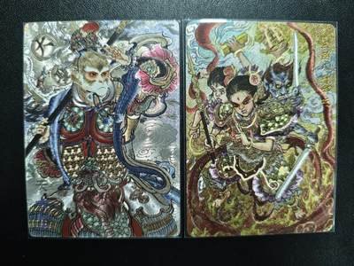 天玑星卡拍第224期《9.2周三截拍》持续收拍收评中 满赠卡需备注 - 卡有江湖 西游记 王涌喆 齐天大圣 184/200+郭京辉 三斗八臂哪吒 051/200 粗闪 两张