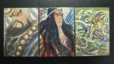 天玑星卡拍第224期《9.2周三截拍》持续收拍收评中 满赠卡需备注 - 卡有江湖 权迎东 鲁智深 武松 孙悟空 限编200 粗闪 三张