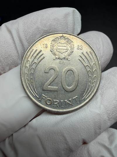 2026年集古藏今外币拍卖第八期-第1场—（总第361拍），可以寄存60天，满160元包邮。 - 1983年匈牙利20福林