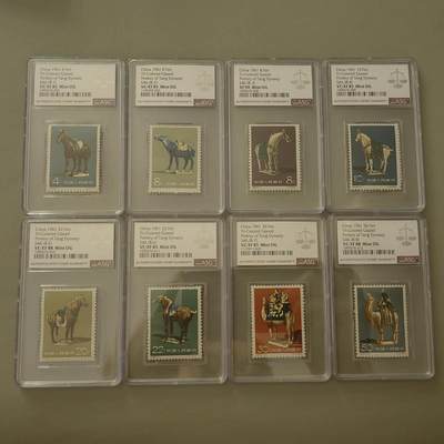 洪涛臻品批发群 精选邮票限时拍卖第1456期  - 特46唐三彩新全 ASG85/88/90混分一套，整体胶色不错，混分高性价比，老纪特精品票，喜欢不要错过