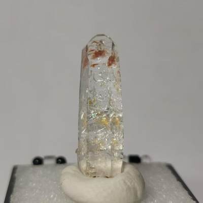 七河・地球奥秘｜精品水晶矿物化石杂件小拍【总第55期】周一结标！ - 藏家出品 X036（15）哥伦比亚黄金利姆水晶 3.4cm盒子矿