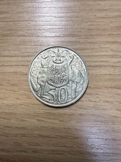 外国硬币银币纪念币第三场 - 1966年澳大利亚50分银币13.28g800银