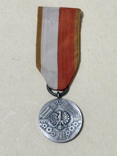韵星假日军品类拍卖第71期-- Rimey Holidays Militaria Auction 71 - 波兰人民共和国 建国40周年奖章