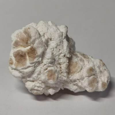 七河・地球奥秘｜精品水晶矿物化石杂件小拍【总第57期】周一结标！ - 藏家出品 X073（2）贵州爆米花石膏 矿物标本 