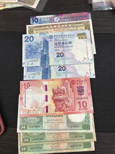 港澳其他 - 流通品相如图八张一起出