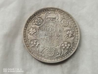 币 - 1942年1卢比银币