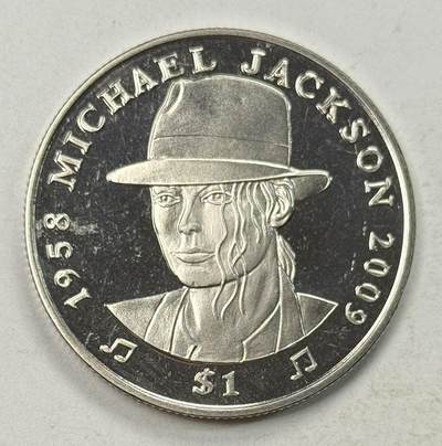 S&S Numismatic世界钱币-拍卖 第137期 - 塞拉利昂2009年 迈克尔·杰克逊 1元纪念币