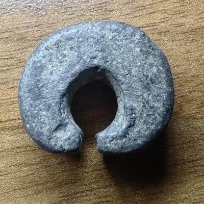 南洋钱币铺海外回流第17期 - 室利佛逝时期 开口环锡币