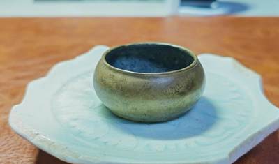 铜杂小精品专场 - 黄铜水盂