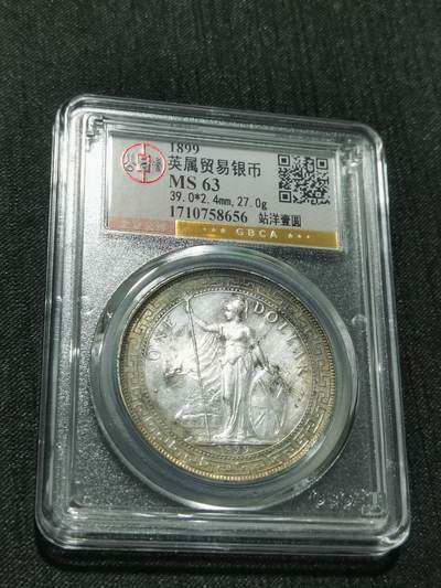 天下钱庄专场欢迎参拍 - 公博评级MS63站洋一元